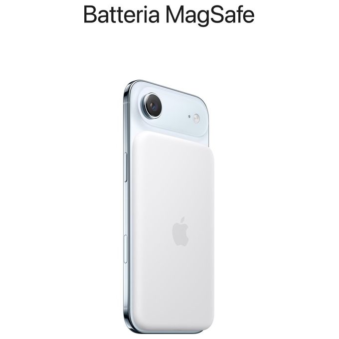 Apple MG2W4QL-A iPhone Air Smartphone 6.5'' OLED A19 Pro 1TB 5G Wi-Fi 7 IP68 colore Nero Siderale