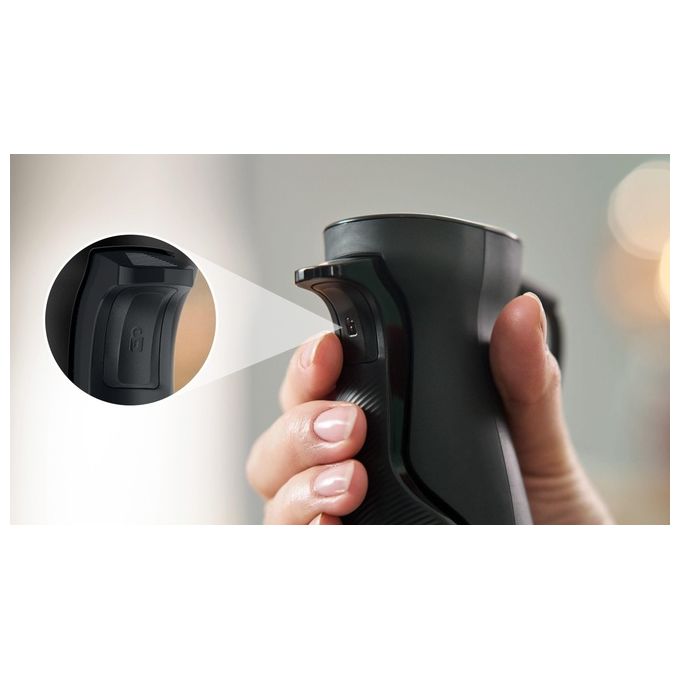 Bosch Serie 6 MSM6M610 Frullatore ad Immersione 1000W Nero-Acciaio Inossidabile