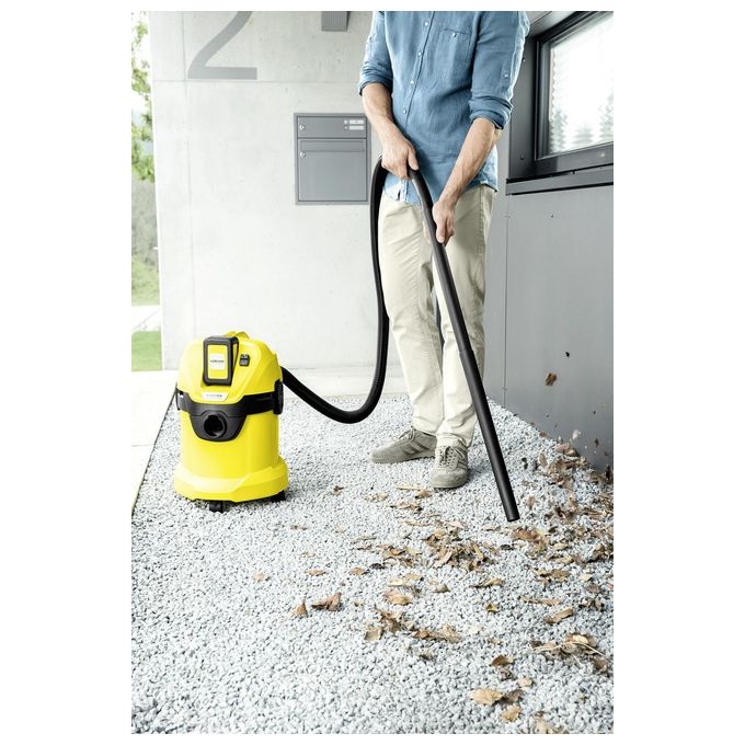 Karcher 1.629-910.0 Aspiratore Solidi Liquidi WD 3 Battery Capacita' Vano di Raccolta Capacita' 17 Litri