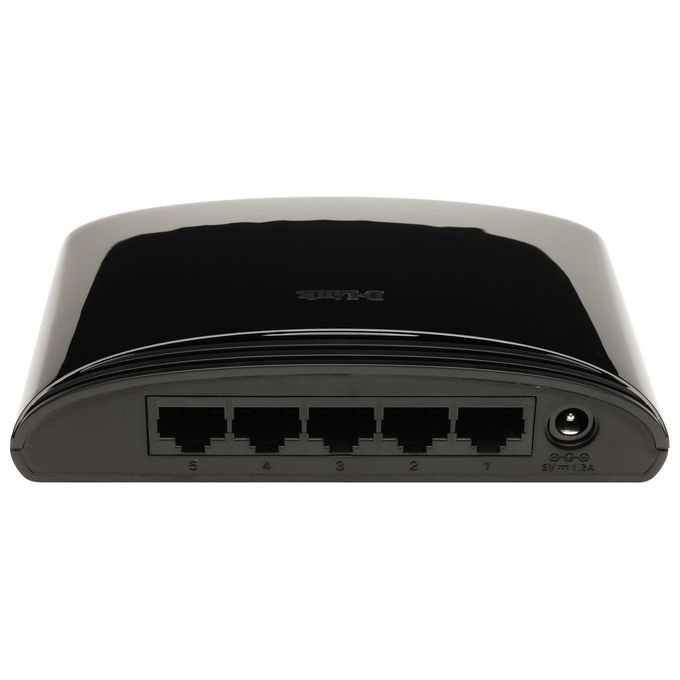 D-link switch 5 porte lan 10-100m desktop