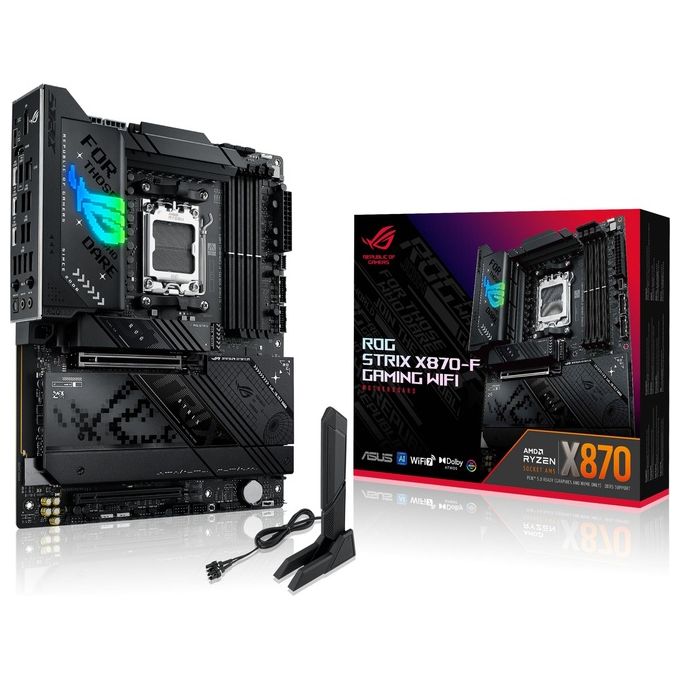 ASUS ROG STRIX X870-F GAMING WIFI AMD X870 Presa di Corrente AM5 ATX