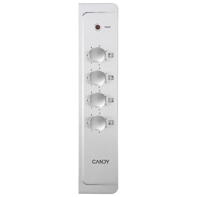 Candy CLE64KX Piano Cottura Elettrico 60cm Comandi Laterali 4 Piastre