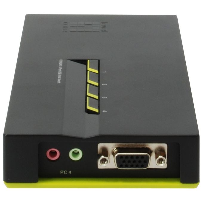 Level One Kvm-0421 4-port Usb Kvm Switch W- Audio