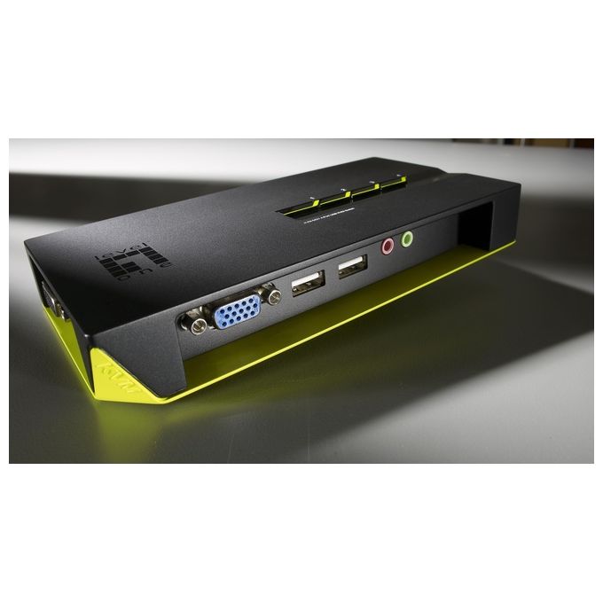 Level One Kvm-0421 4-port Usb Kvm Switch W- Audio