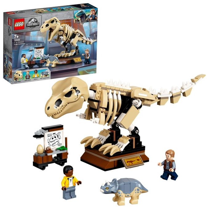 LEGO Jurassic World T. Rex Dinosaur Fossil Exhibition