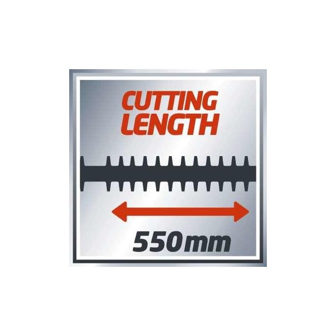 Einhell Tagliasiepi Elettrico GC-EH 5550-1 Potente e Versatile per la Cura del Giardino
