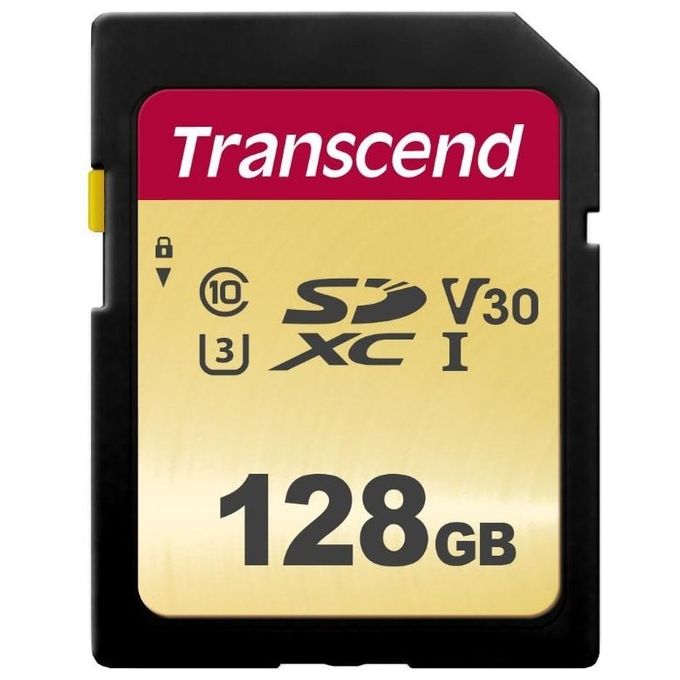 Transcend 500S Memoria Flash 128Gb Uhs-i U3 Sd Card