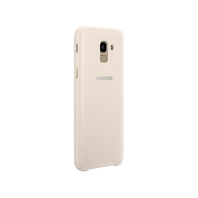Samsung Cover Dual Layer per Samsung Galaxy J6 Oro
