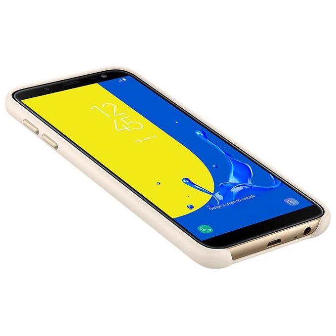 Samsung Cover Dual Layer per Samsung Galaxy J6 Oro
