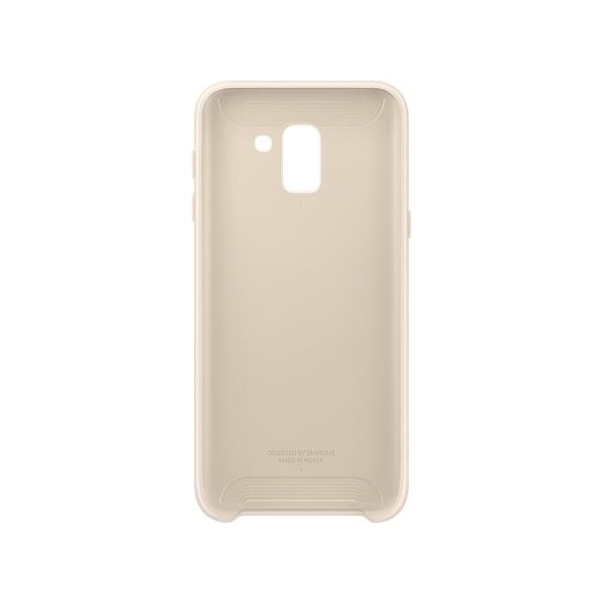 Samsung Cover Dual Layer per Samsung Galaxy J6 Oro