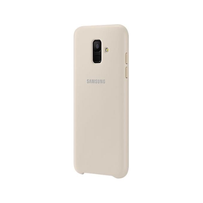 Samsung Dual Layer Cover Gold per Galaxy A6