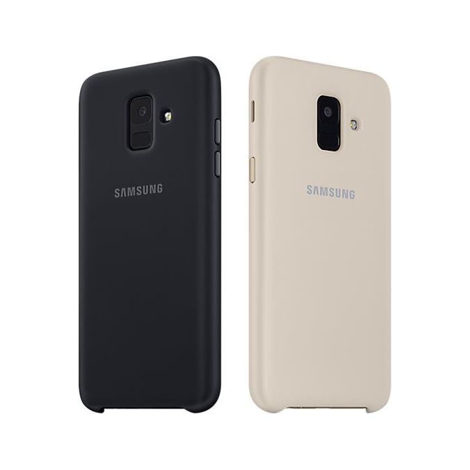 Samsung Dual Layer Cover Gold per Galaxy A6