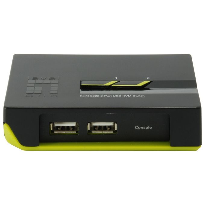 Level One Kvm-0422 4-port usb kvm Switch inclusi Cavi