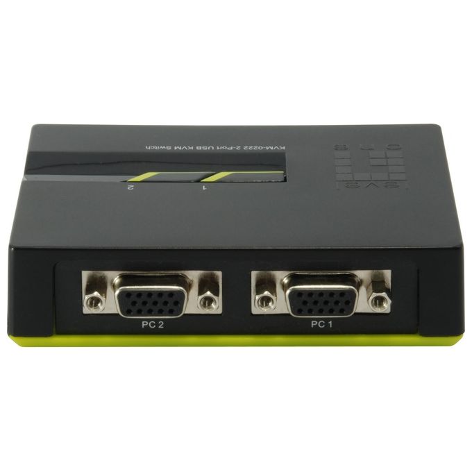 Level One Kvm-0422 4-port usb kvm Switch inclusi Cavi