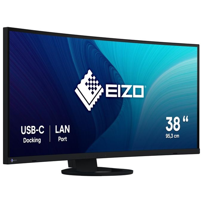 EIZO Monitor 37.5'' LED Curvo FlexScan EV3895-BK 3840x1600 UltraWide Quad HD+ Tempo di Risposta 5 ms