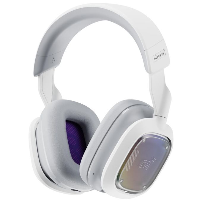 Logitech G Astro A30 LIGHTSPEED Cuffie Gaming Wireless Bluetooth Dolby Atmos Bianco