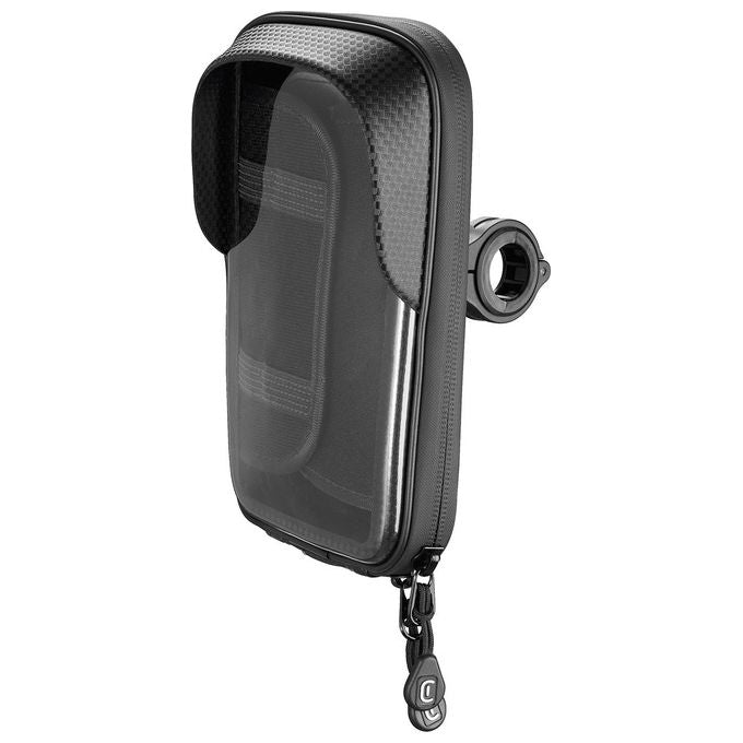 Cellular Line Rider Shield Universal Supporto Smartphone Impermeabile da Manubrio Nero