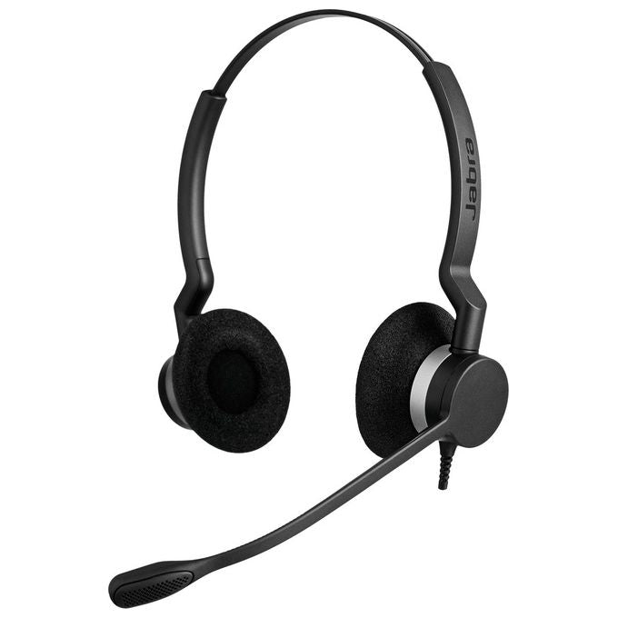 Jabra Biz 2300 Usb Uc Duo Cuffie con Microfono