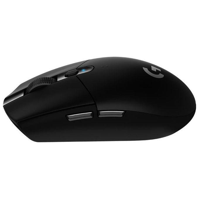 Logitech G305 Lightspeed Mouse Gaming Wireless Sensore HERO 12000 DP 6 Pulsanti Programmabili Nero