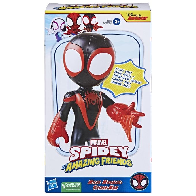 Hasbro Personaggio Marvel Spidey Miles Morales: Spider-Man