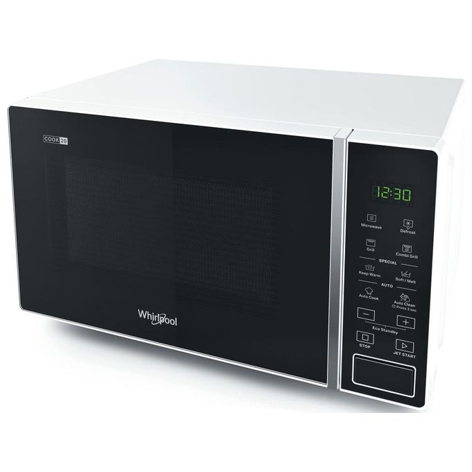 Whirlpool MWP 203 W Microonde Libera Installazione con Grill 20 Litri Bianco