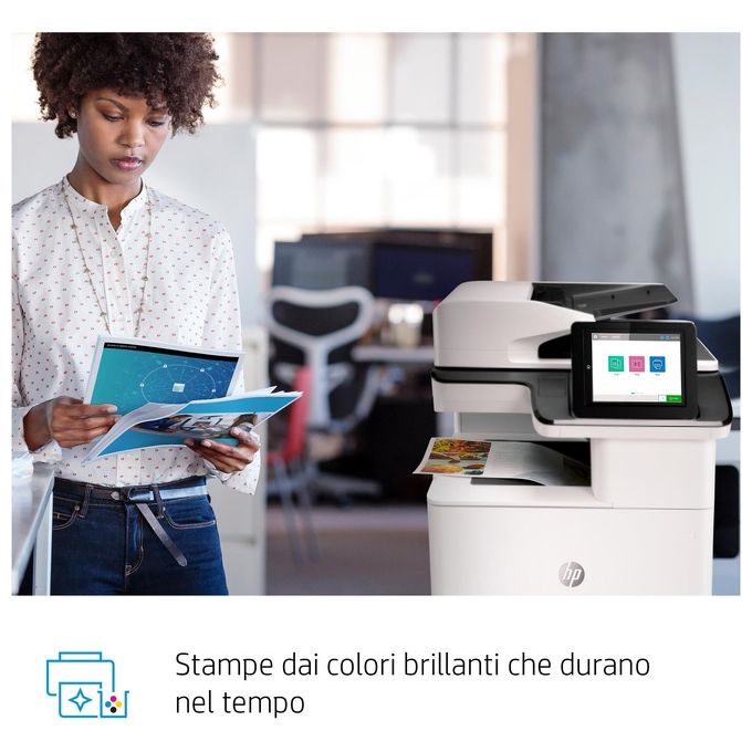 HP Color LaserJet Enterprise MFP M776dn Stampante Multifunzione Laser 46ppm 1200x1200 DPI A3