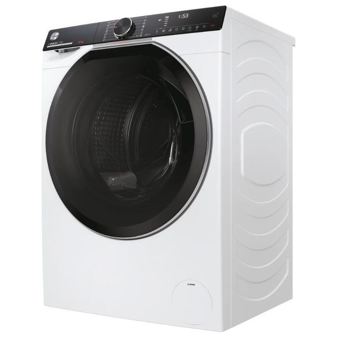 Hoover H-WASH 700 H7W 610MBC-S - Lavatrice a carica frontale 10 kg, 1600 rpm, Classe A, Motore Inverter, Programma Auto Care, (85x60x57 cm), Bianco