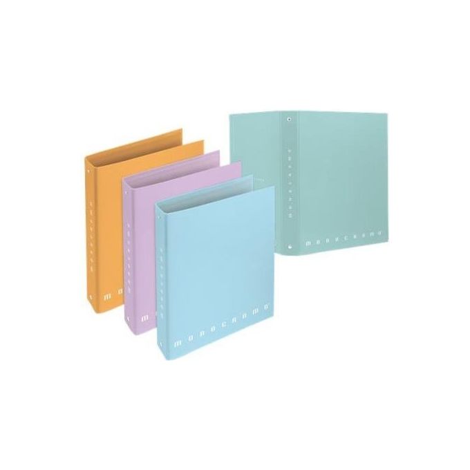 Pigna Confezione 5 Quaderni ad Anelli Monocromatico Pastel A4
