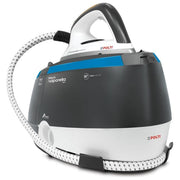 Polti VN18.20 – Sistema stirante con caldaia, potenza 2200 W, pressione 6,5 bar, autonomia continua, serbatoio 1,3 L, colpo vapore elevato, piastra in acciaio inox, colore Bianco-Blu
