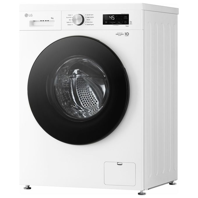 LG F4NX1009NWB Serie X1 Lavatrice Frontale 9 Kg 1400 rpm Classe A Wi-Fi 6 Motion Allergy Care (85x60x55 cm) colore Bianco