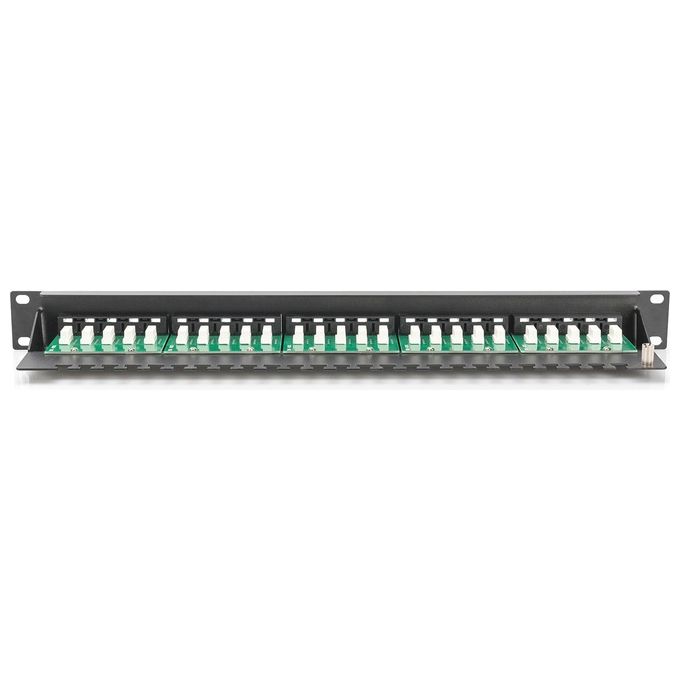 Digitus DN-91325-1-B Pannello Patch Cat 3 Isdn Non Schermato Nero 25 Porte