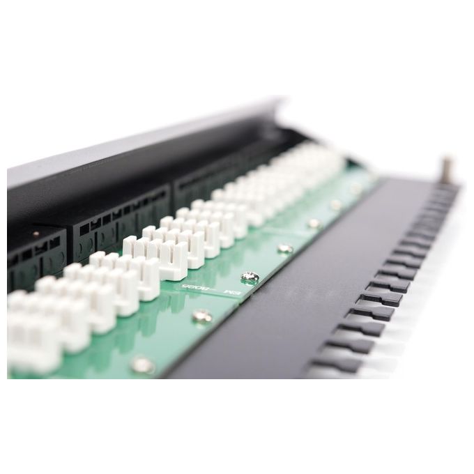 Digitus DN-91325-1-B Pannello Patch Cat 3 Isdn Non Schermato Nero 25 Porte