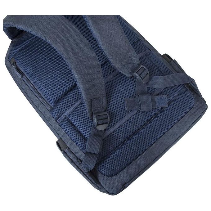 RivaCase 8460 Tegel Zaino per Notebook fino a 17,3 pollici Materiale RPET Polyester colore Blu scuro