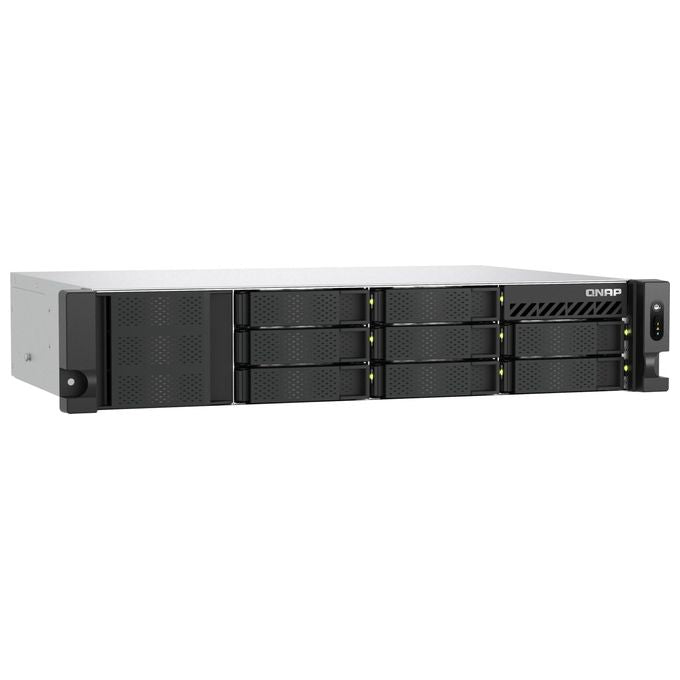 Qnap TS-855EU-8G Server NAS e di Archiviazione SAN Armadio 2U Collegamento Ethernet LAN Nero C5125