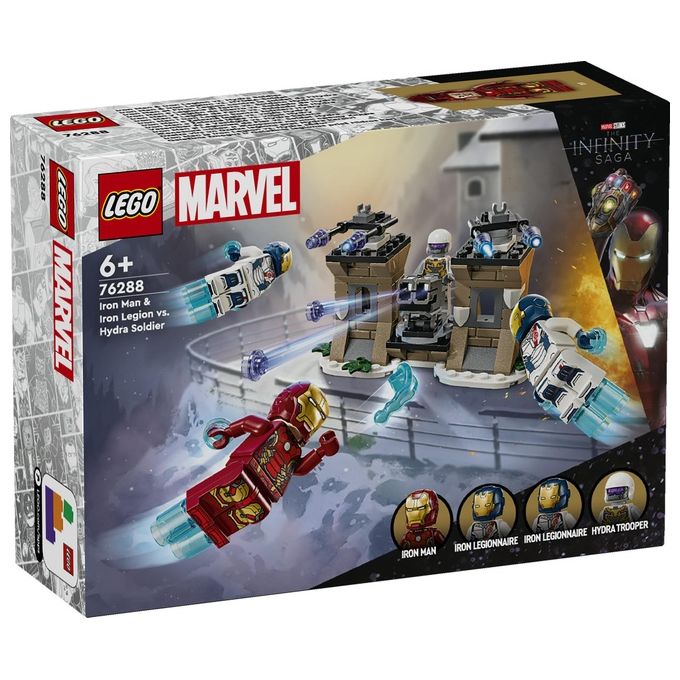 Lego Marvel Iron Man e Legione di Ferro Vs. Soldato Hydra