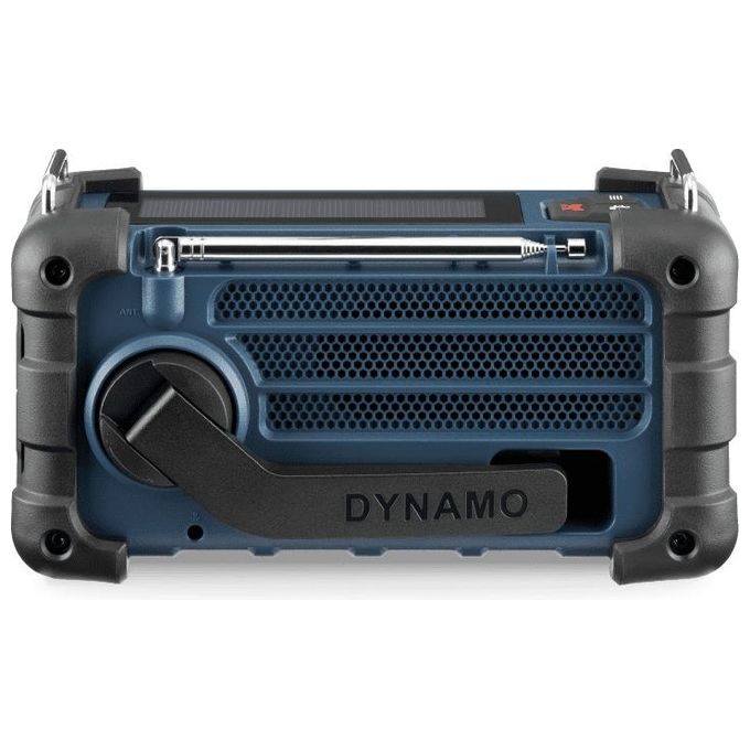Sangean MMR-99 DAB Radio Emergenza Solare Blu