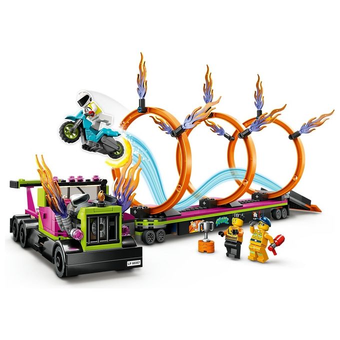 LEGO Stunt Truck: sfida dell'anello di fuoco