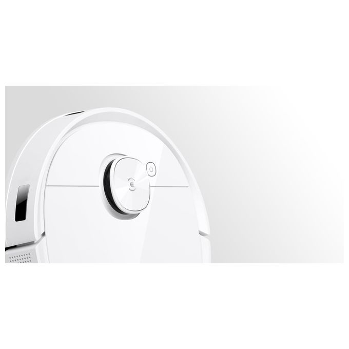 Ecovacs Deebot T9 - Robot aspirapolvere laser con mop, capacita' 0,42 L, autonomia 175 min, Wi‑Fi + app, mappatura 3D, 67 dB, Bianco