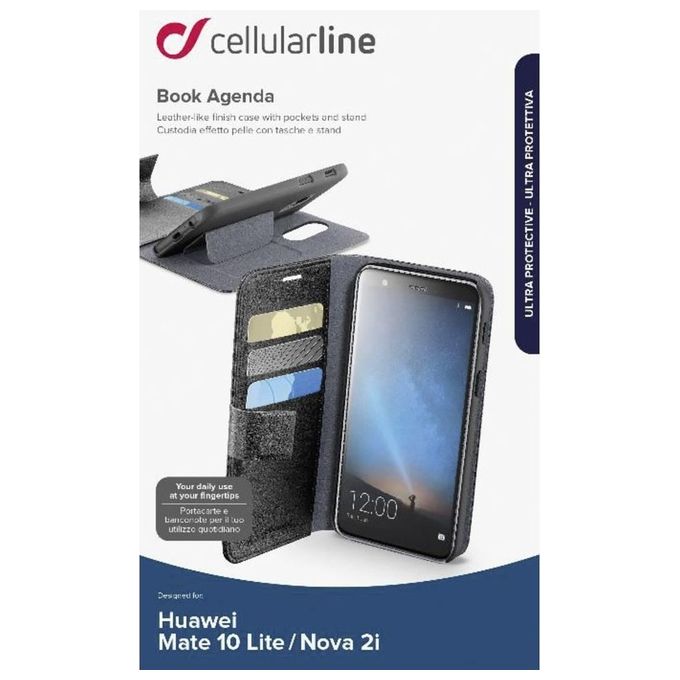 Cellular line Cellular line Custodia Bookagendamate10lk mate 10 lite