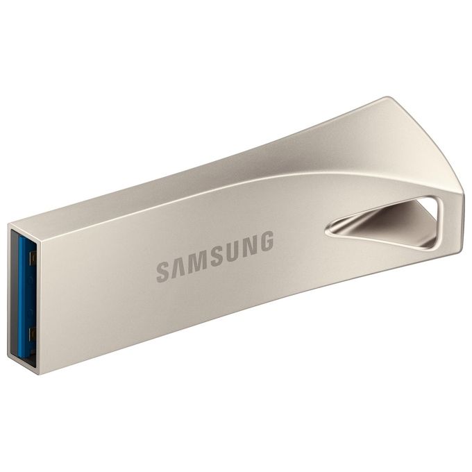 Samsung MUF-256BE3-APC Flash Drive BAR Plus 256 GB USB 3.2 Gen 1 Velocita' di Lettura fino a 400 MB-s colore Argento