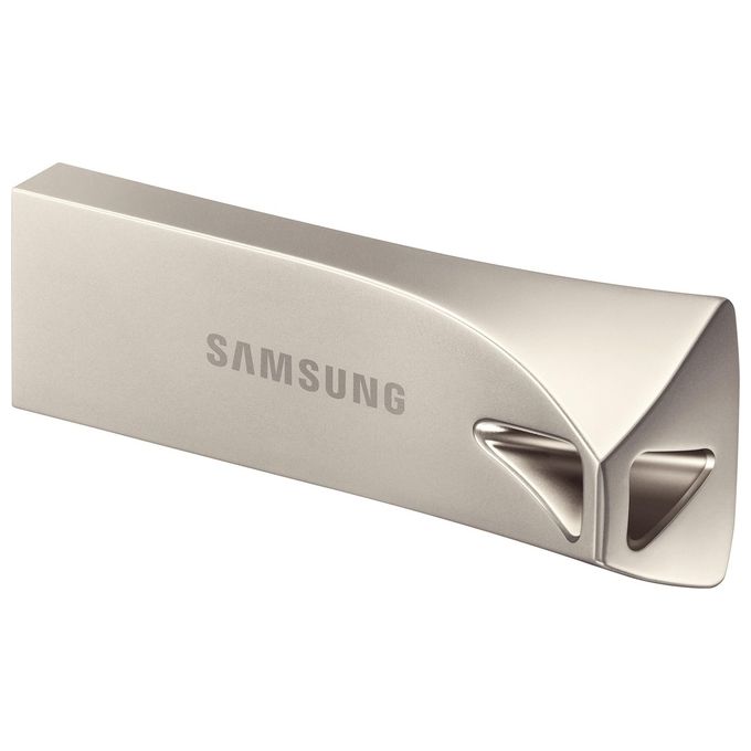 Samsung MUF-256BE3-APC Flash Drive BAR Plus 256 GB USB 3.2 Gen 1 Velocita' di Lettura fino a 400 MB-s colore Argento