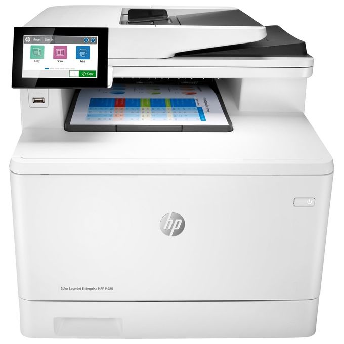 HP Color LaserJet Enterprise MFP M480f Stampante Multifunzione Laser A4 600x600 Dpi 27 Ppm
