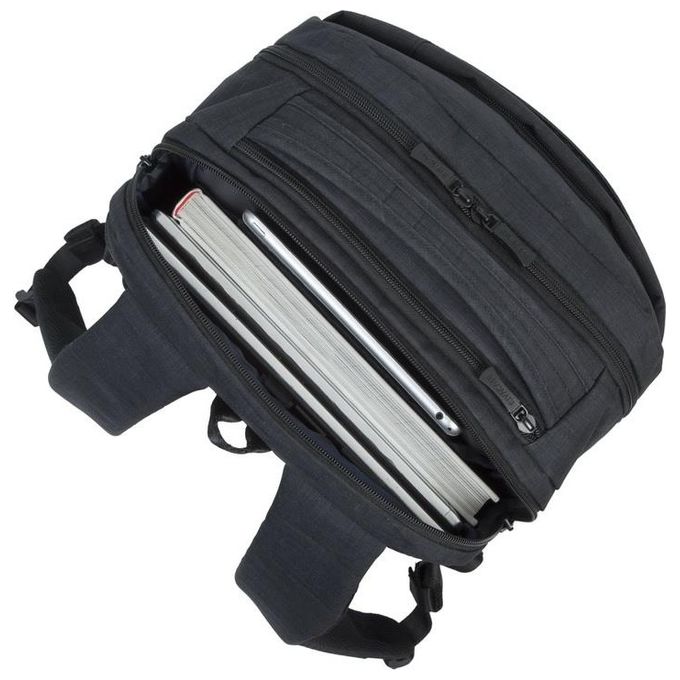 Rivacase Zaino per Laptop 17.3'' Nero