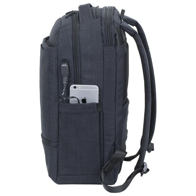 Rivacase Zaino per Laptop 17.3'' Nero