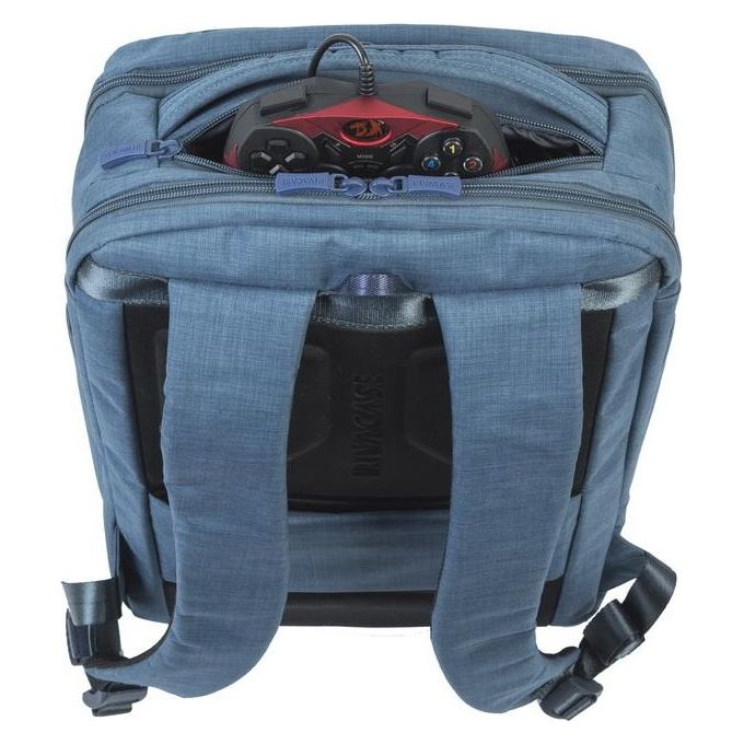 Rivacase Zaino per Laptop 17.3'' Blu