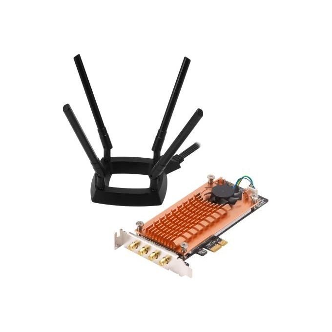 Qnap QWA-AC2600 Adattatore di Rete PCIe 2.0 Profilo Basso 802.11ac
