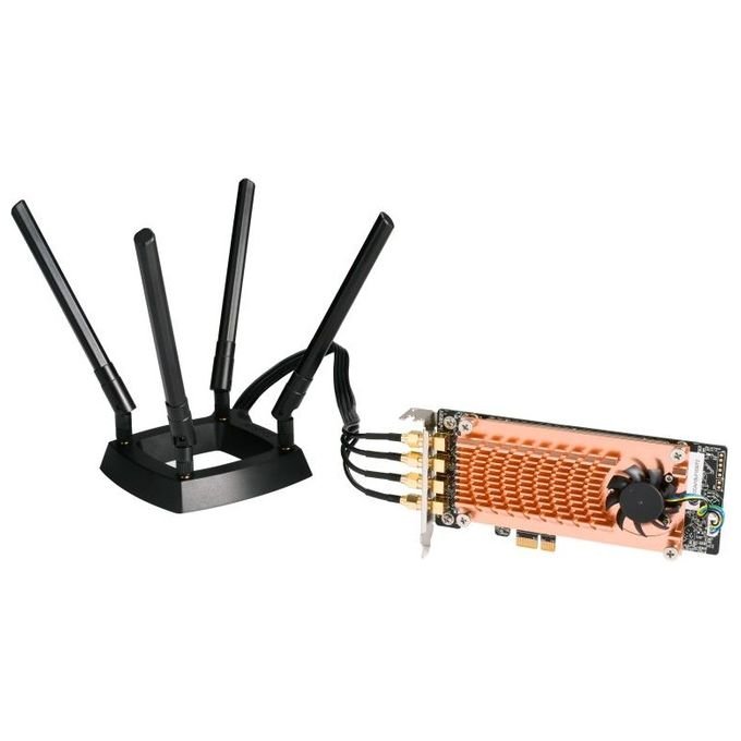 Qnap QWA-AC2600 Adattatore di Rete PCIe 2.0 Profilo Basso 802.11ac