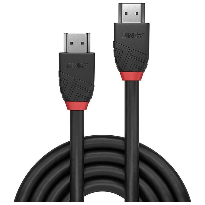 Lindy Cavo Hdmi High Speed Black Line 1mt