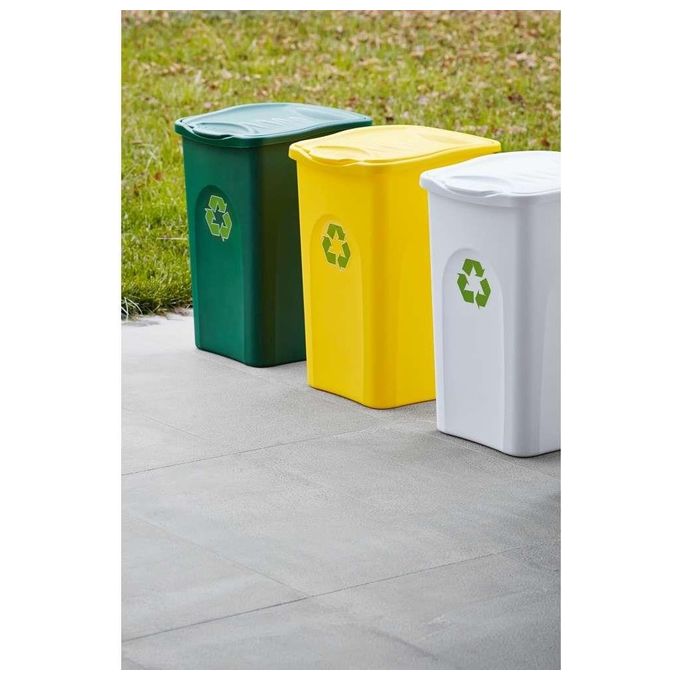 Stefanplast Pattumiera Be-green blu 50 litri