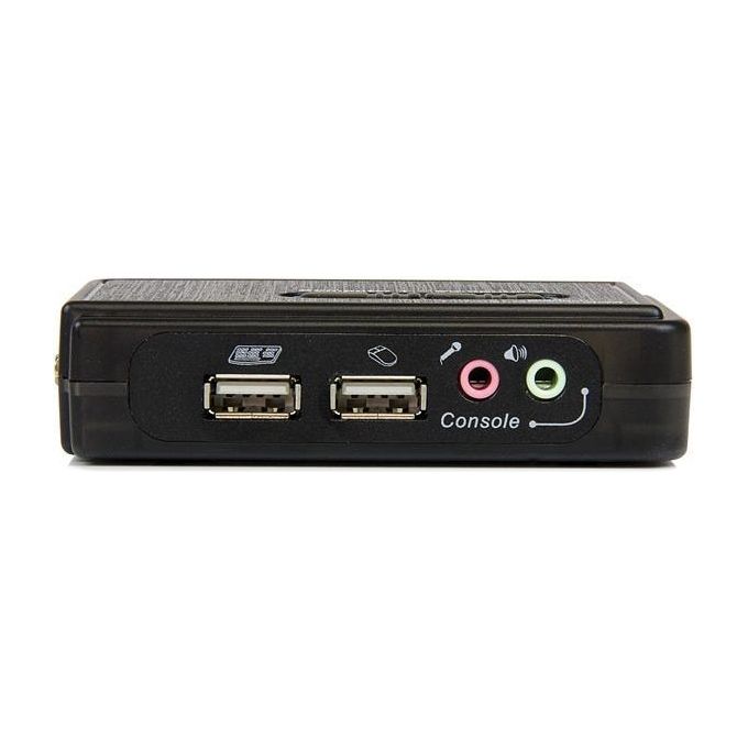 StarTech.com Kit Switch Kvm Usb Con Audio e Cavi 2 Porte